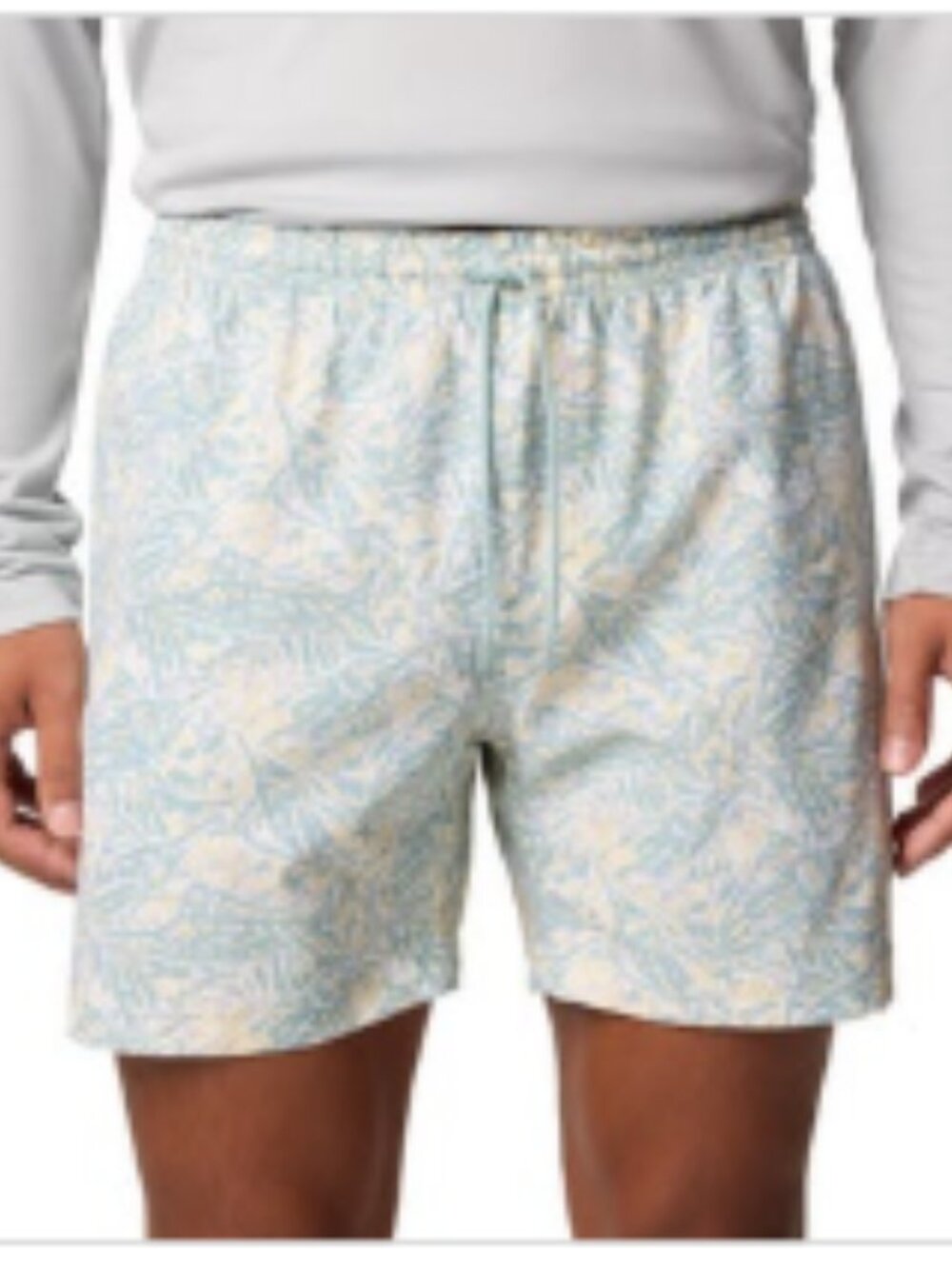 PFG Rambler™ Printed Water Short - Lemon Wash Marlin Palms
